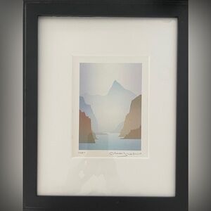 INLET by Peter & Traudl Markgraf Artwork West Coast Silkscreen Litho Print